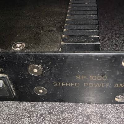 Vintage Lee Jackson -perfect Connection Sp-1000 stereo guitar power amp 1 space compact image 5