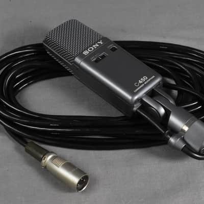 Sony C-450 Condenser Microphone W/ Box In Excellent Condition image 2