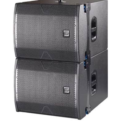 Open Box: DAS Audio VANTEC-20A Active 2-Way Powered Curved Source Array Subwoofer - Black image 5