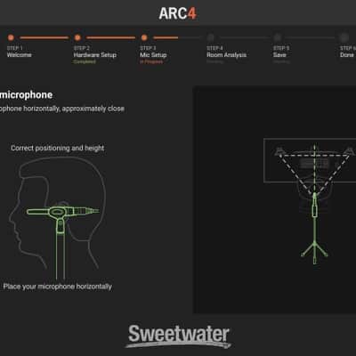 IK Multimedia ARC System 4 Acoustic Analysis and Correction Software with Measurement Microphone (ARC4d3) image 4