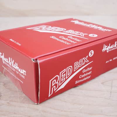 Hughes & Kettner Redbox 5 DI and Cabinet Emulator Red w/ Box image 2