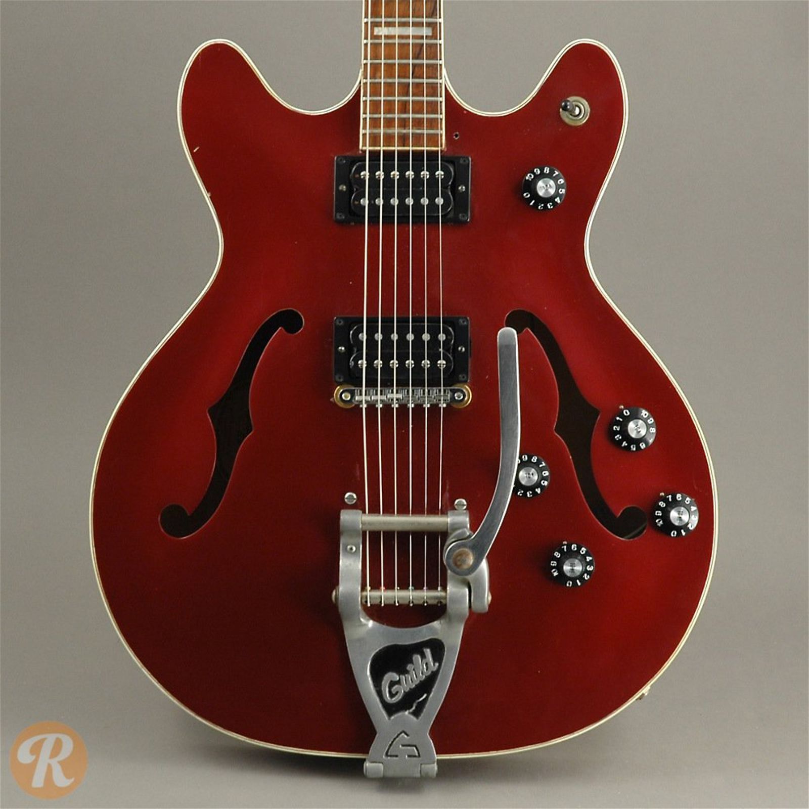 Guild Starfire V Cherry 1966 | Reverb
