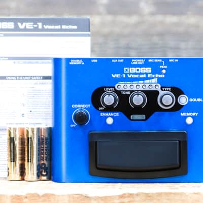 Boss VE-1 Vocal Echo Seven Types of Ambience Effects Vocal Multi-Effects Pedal image 7