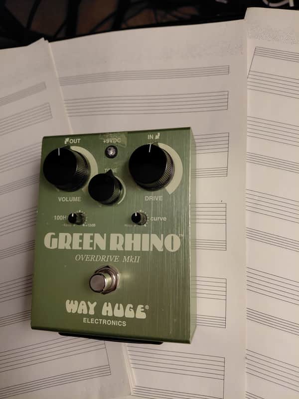 Way Huge WHE202 Green Rhino Overdrive MkII | Reverb