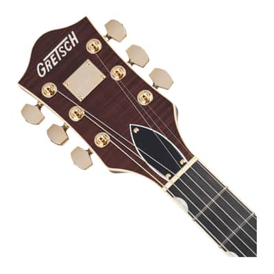 Used Gretsch Broadkaster Jr. LX Figured CB w/ String-Thru Bigsby - Caramel Dawn image 4