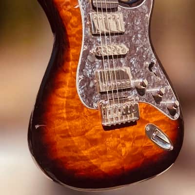 β24 Dean Zelinsky | Tagliare ATW | Walnut Quilt Burst | OHSC | Boutique, USA πΊπΈ image 1