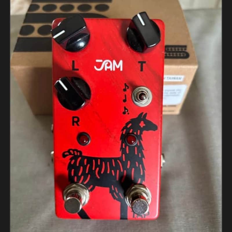 JAM Pedals Delay Llama mk.3 2022 Red / Black image 1