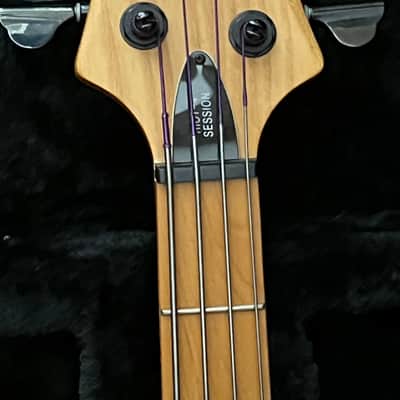 Schecter Riot-4 Session 4-String Active Bass 2010s - Aged Natural Satin image 3