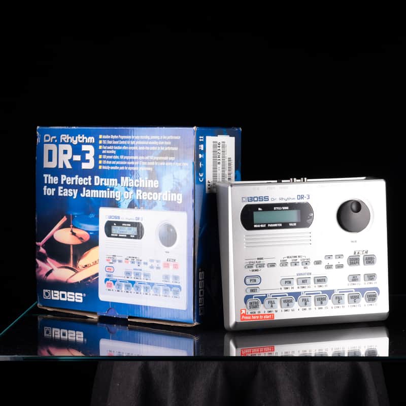 Used Boss Dr. Rhythm DR-3 Drum Machine with Box image 1