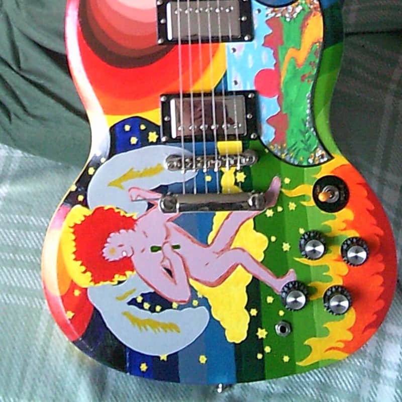 2010 Epiphone The Fool SG Standard Custom Painted