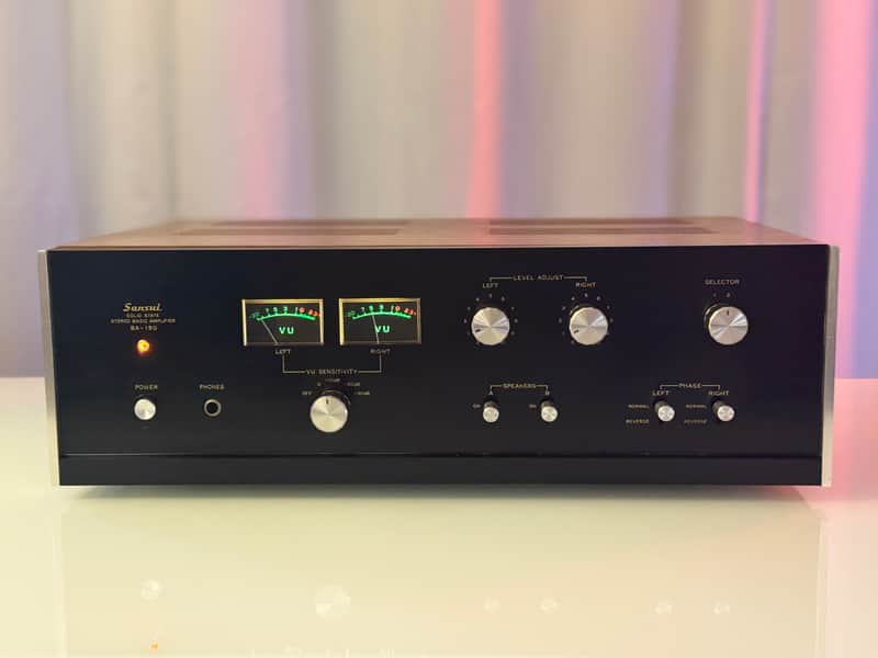 👉 **RARE** Sansui BA-150 Stereo Power Amplifier - Serviced +