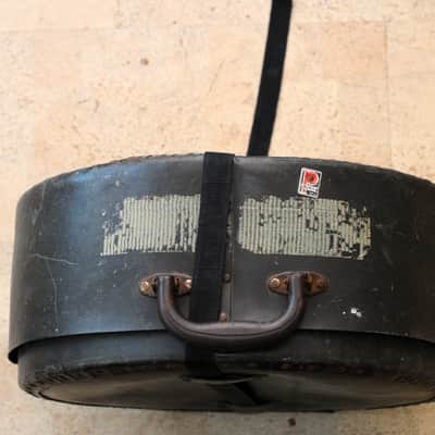 Premier 14" x 5,5" Birch Royal Ace Black Pearl Snare 60´s Vintage Case Stativ image 7