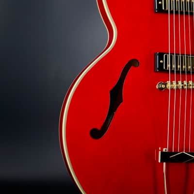 Epiphone Masterbilt Gem Archer Signature Sheraton - Cherry Red image 4