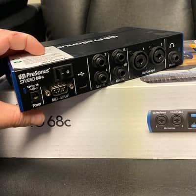 PreSonus Studio 68C 6x6 USB-C Audio / MIDI Interface 2019 - Present - Black image 2