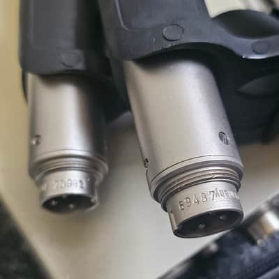 Upadate:raw samples Sennheiser MKH-104 (Pair) Condenser Omnidirectional RF circuitry microphone with original power supply image 6