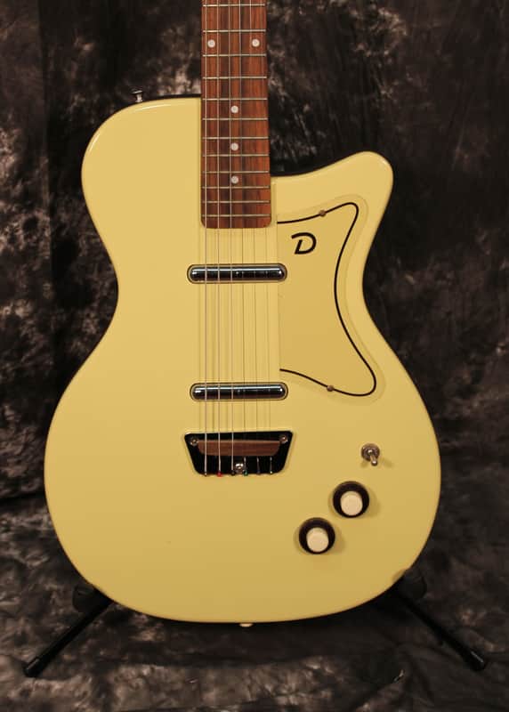 Late 1990's Danelectro '56 U2 Reissue Cream Electric Guitar | Reverb