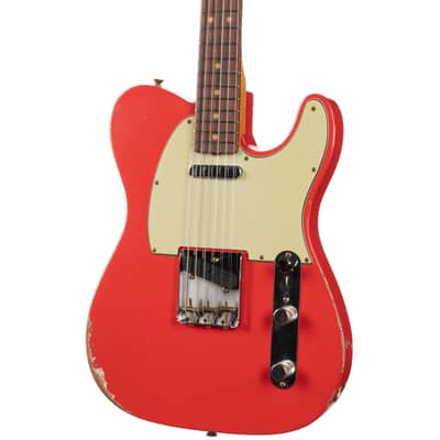 Fender Custom Shop 1963 Telecaster Relic Aged Fiesta Red (218) image 3