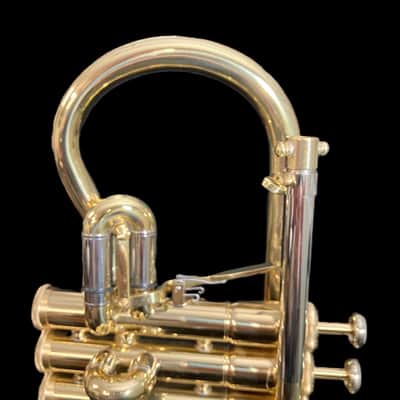 John Packer Ltd JP176 SOPRANO Eb CORNET WITH 1ST AND 3RD VALVE TRIGGERS 2021-2022 - BRASS image 11