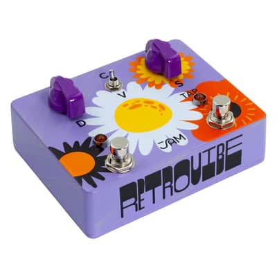 JAM Pedals RetroVibe Mk.4 Chorus + Vibrato Effect Pedal image 2