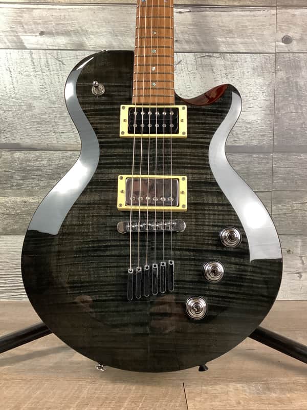 Yamaha AES620 Electric Guitar - Transparent Black | Reverb