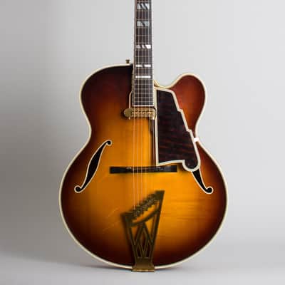 D'Aquisto  New Yorker Delux Arch Top Acoustic Guitar (1967), ser. #1017, original black hard shell case. image 1