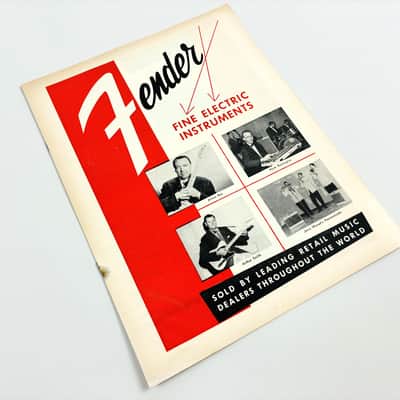 Fender Original 1956 Full-Line Catalog – Fine Electric Instruments. image 1