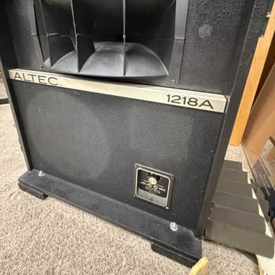 Altec 1218A 1970s - Black image 1