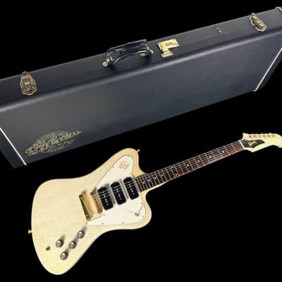 2003 Gibson Non-Reverse Firebird Custom Shop w Triple Soapbars ~ TV White image 12