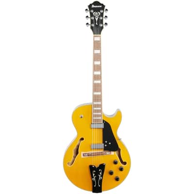 Ibanez GB10EMAA George Benson Signature Hollow Body Guitar - Antique Amber image 2