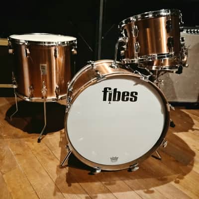Fibes Drumset 1970s - Copper image 4