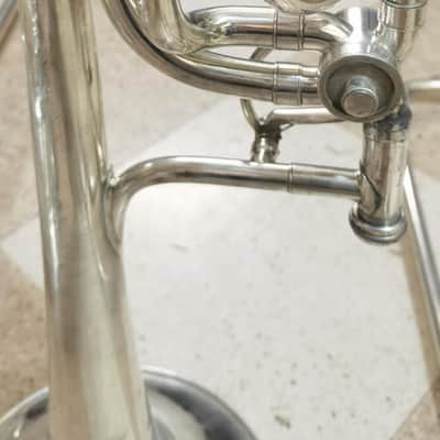 Very rare Vintage Bb/F Trombone Henri Selmer Paris Largo LB44 image 16