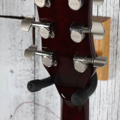 Vox 2010's SSC-33 Gold Top Single Cut Electric Guitar with Hardshell Case image 13