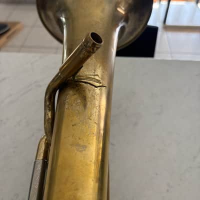 Yamaha YBH-301M Marching Baritone Horn 2010s - Lacquered Brass image 14