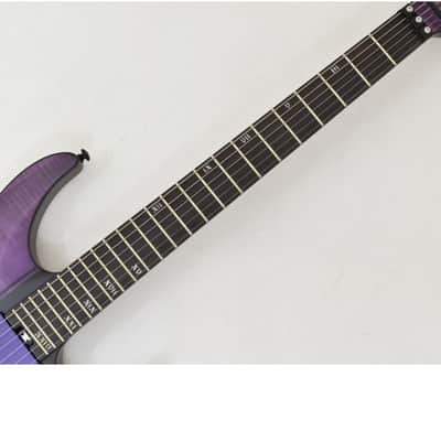 Schecter Banshee GT FR Guitar Satin Trans Purple B-Stock 3598 image 3