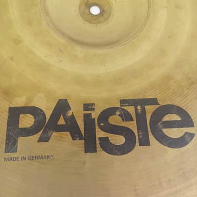 Paiste 302 Plus 20" Ride Cymbal 1958g Thin Vintage 90s Fully Lathed Brass German image 6