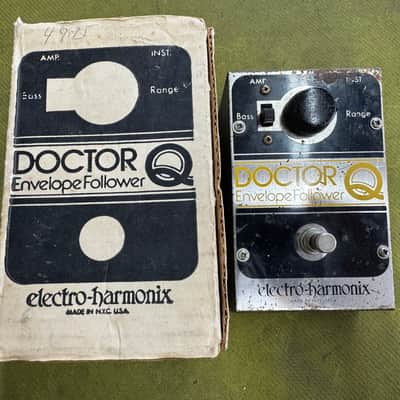 Electro-Harmonix Doctor Q Envelope Filter 1977 With Original Box  - Silver image 1