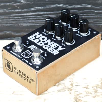 Redbeard Effects Honey Badger Octave Fuzz Analog True Bypass Effect Pedal w/Box image 5