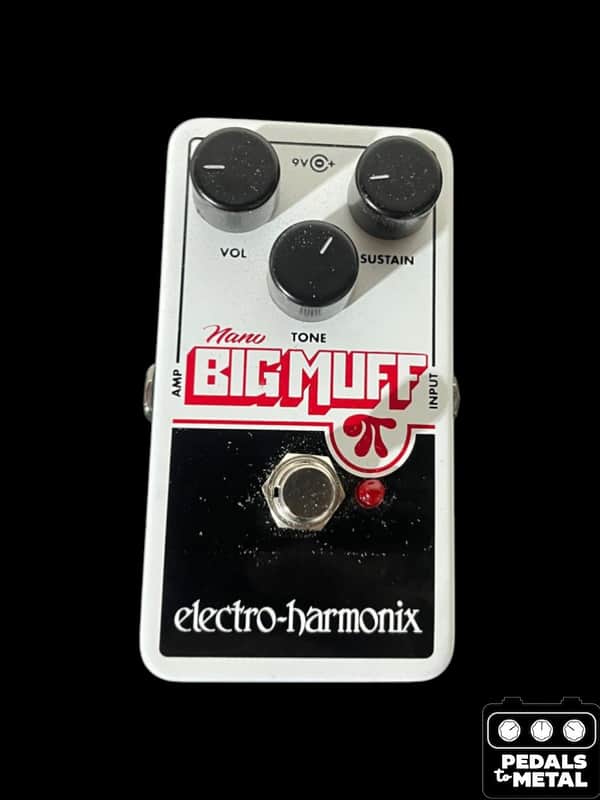 Electro-Harmonix Nano Big Muff - Present - White / Black / Red - X15630 image 1