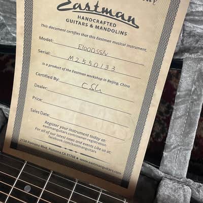 Eastman E10OOSS/V Antique Varnish + NEW + incl. Case image 23