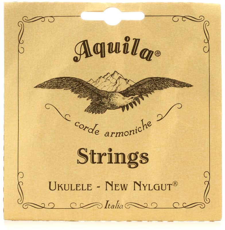 Aquila USA 4U Nylgut Soprano Ukulele Strings - High G (2-pack) Bundle image 1