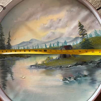 Ludwig Pioneer Bass Drum 1920’s - Mahogany Red image 8