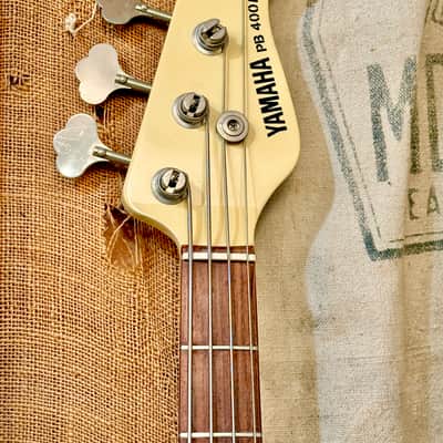 Yamaha PB400RA Precision P-Bass !1985 - White image 5