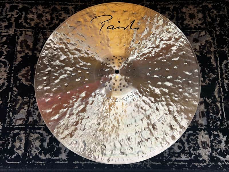 Paiste 21" Signature Dark Energy Mark II Ride Cymbal - Traditional image 1