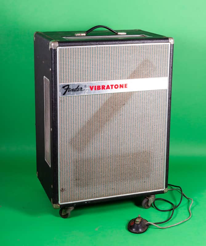 Fender Vibratone 1968 Silver image 1
