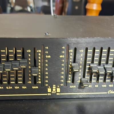 Biamp EQ230 Rackmount 15-Band EQ Equalizer 1990s - Black image 1