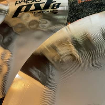 Paiste 14” PST 8 Reflector Medium Hi-Hat Cymbals image 3