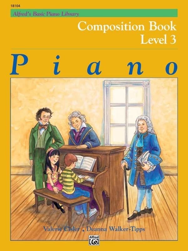 Alfred's Basic Piano Library: Composition Book 3 image 1