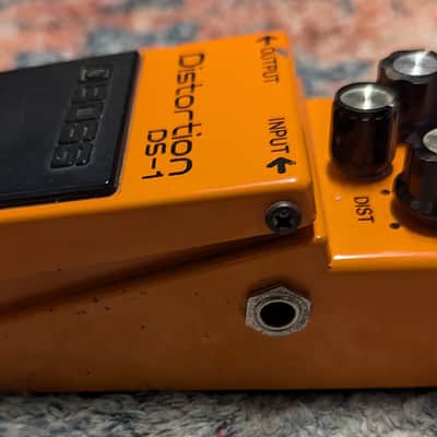 1980 Boss DS-1 Distortion (Black Label, Long Dash) - Orange image 5