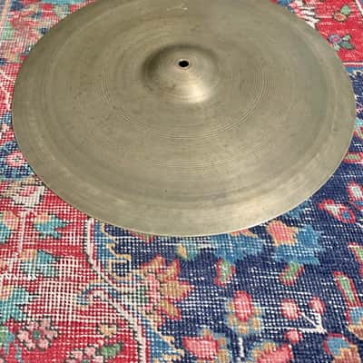 VINTAGE ZILDJIAN 15” HI-HATS - 1946-53 Transition Stamp - AMAZING SOUND - GREAT CONDITION! VIDEO! image 5