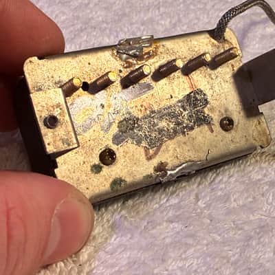 Vintage Original 1975 Gibson T-Top Humbucker - Black/Gold image 6